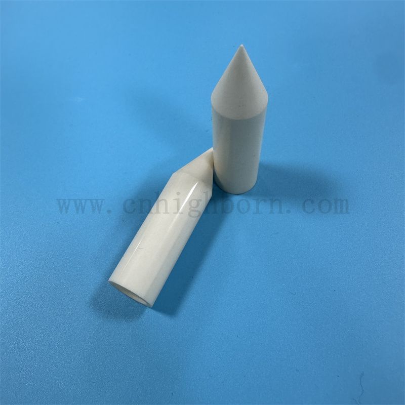 Custom 99% Alumina Keramikrohr 95% AL2O3 Keramikhülsen Teile