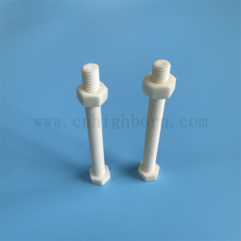 Industrielle 99 Alumina -Keramik -Strukturhalterteile Schimmeldesign und Anpassung Präzisions -Keramikkomponente