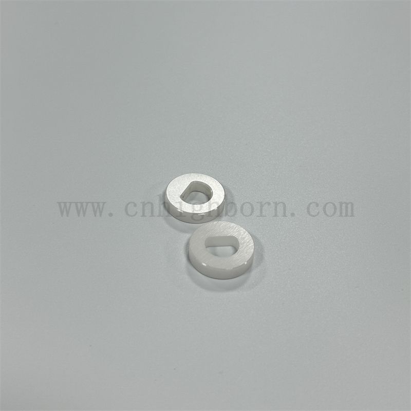 Oberflächenspiegel Polierzirkonia -Ringisolator weiße ZRO2 -Keramikplatte