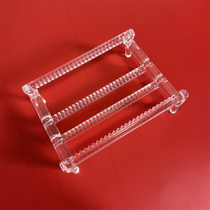 Wärmewiderstand Customisierte Labor -Glaswaretransparent Fusion Silica Quarzglasboot