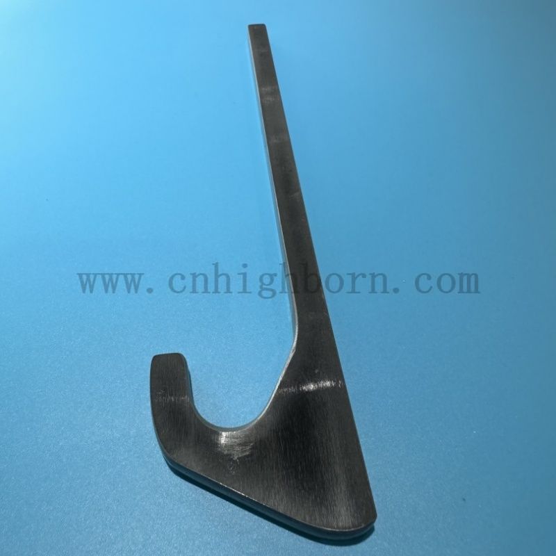 Starke Korrosionsbeständigkeit Siliziumnitrid -Keramik -Aluminium -Imprägned Haken