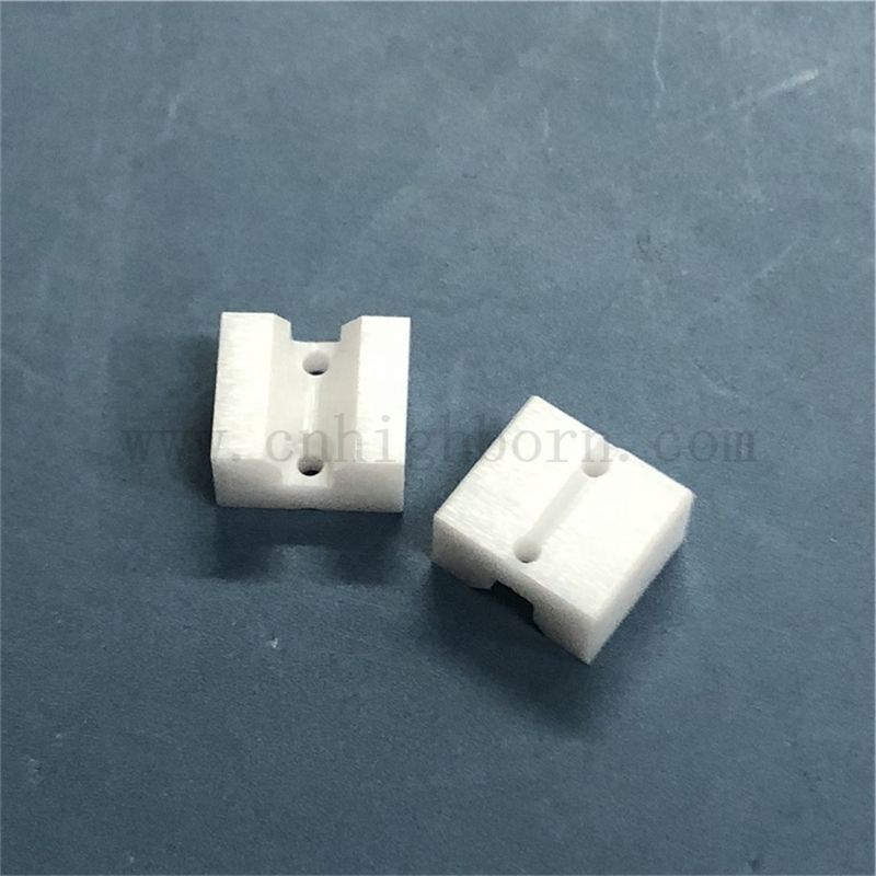 Customized ZRO2 -Teile Zirkonia Keramik bearbeitete Stange mit Rille
