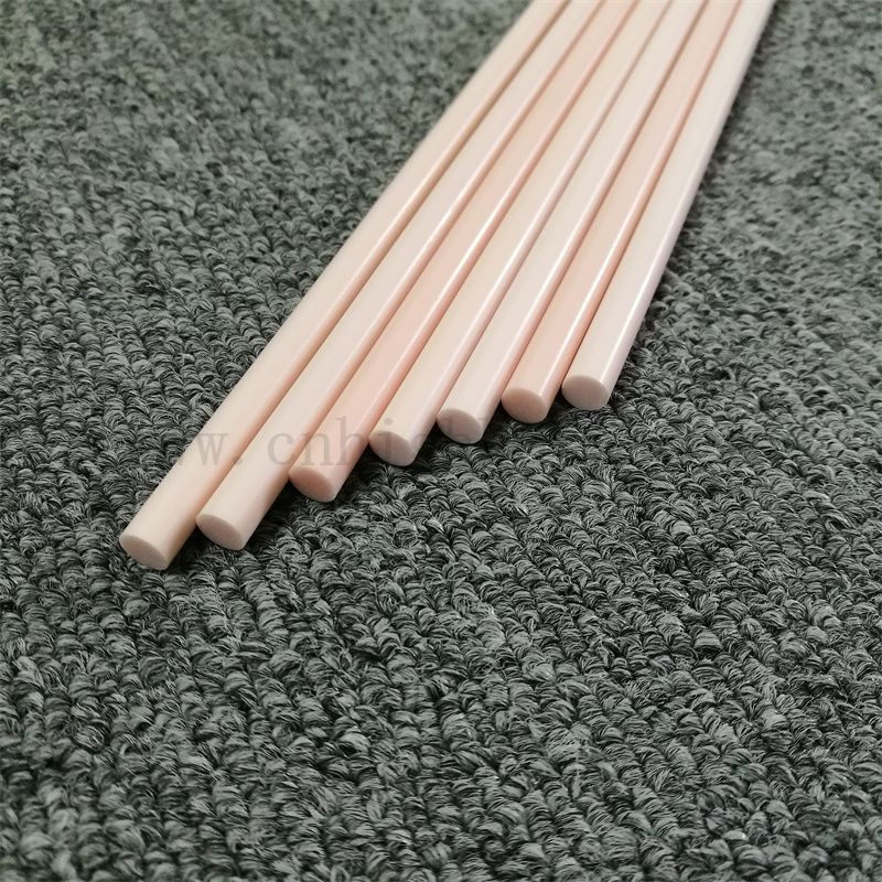 Polished Wear-Resistant 95 Alumina Ceramic Rod Pink Al2o3 Keramikbar