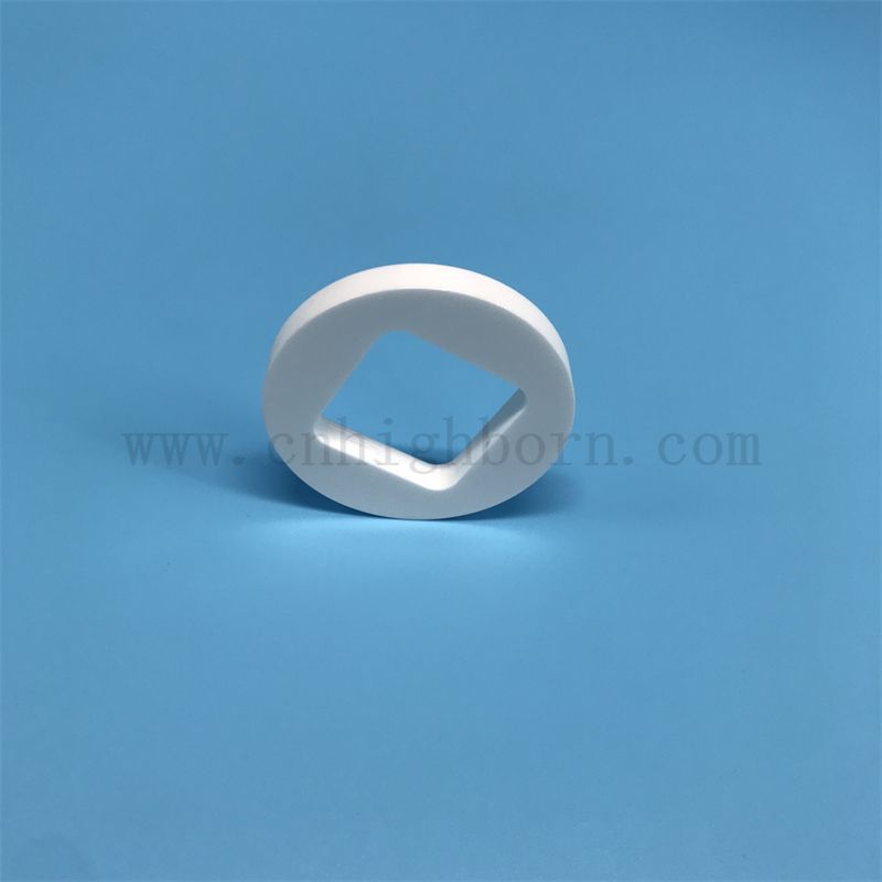 Hochfestigkeit Zirkonia Keramik Groove Block Zro2 Teil mit Löchern