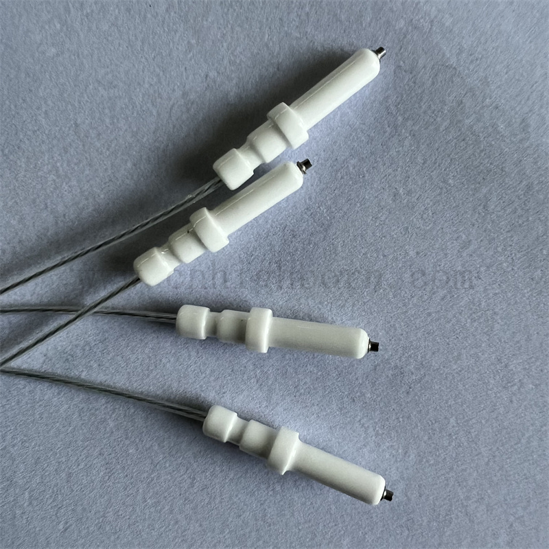Gasherd 95 Alumina Zündung Customized Drahtlänge Al2o3 Keramikzünder