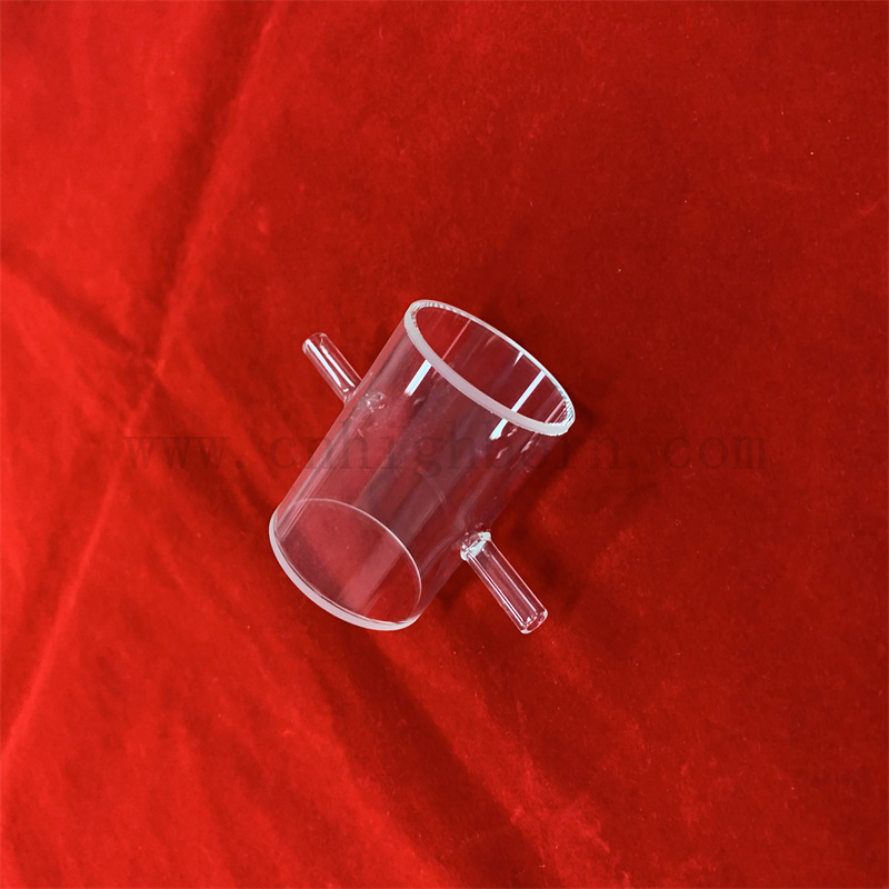 Standard -Colorimeter Optical Glass Cuvette Clear Cylindrical IR Quarzglas Cuvette