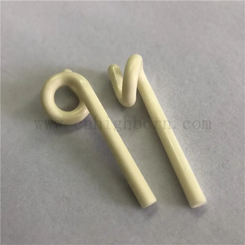 Wear Resistenz Al2O3 Alumina Keramikgarnführer Textile Keramik -Zopf -Guides