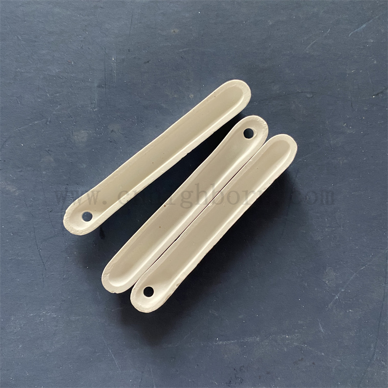 Hochtemperaturwiderstand Labor Alumina Tiegel 77 88 mm Porzellanbrennboot
