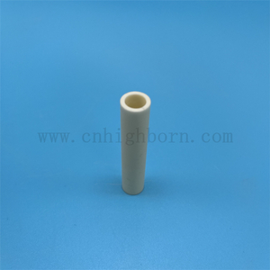 Verschleißfestes Al2O3-Aluminiumoxid-Keramikgarn-Führungsrohr, textiles Keramikrohr