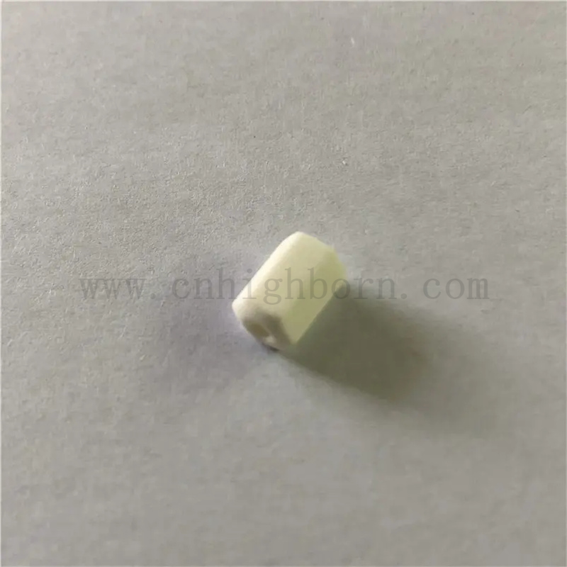 Verschleißfestigkeit Al2o3 Alumina Keramik Draht Führung Textil Keramik Öse