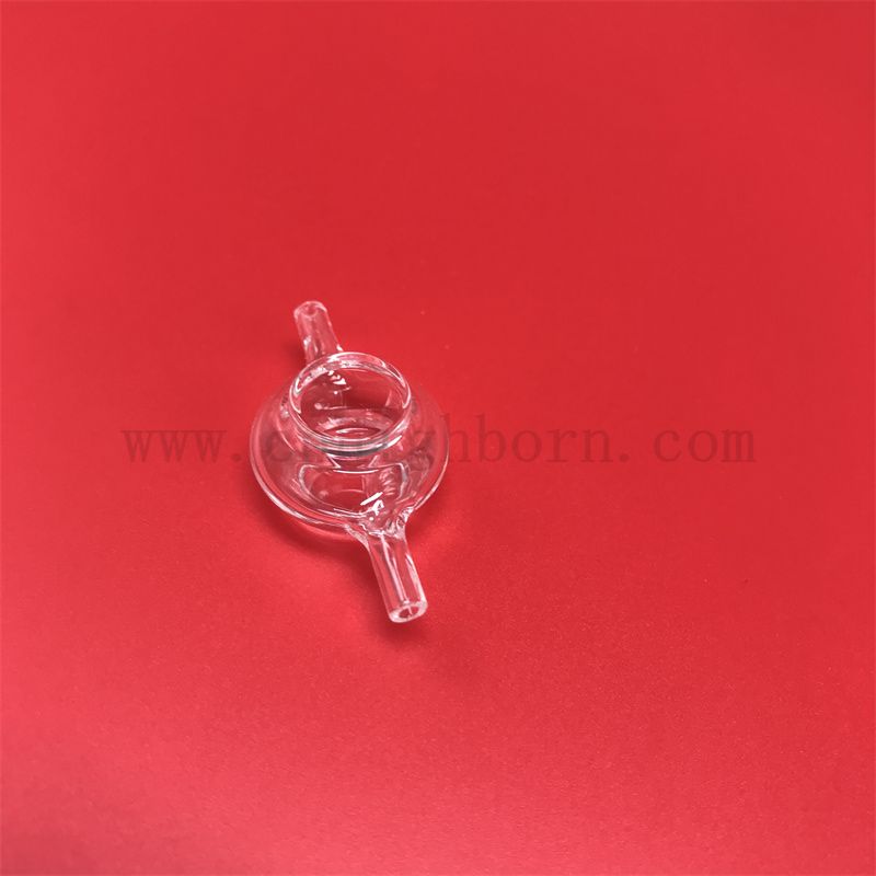 Wärmewiderstandslöser Mikroströmungszelle transparenter Spektrophotometer Quarzkuvette