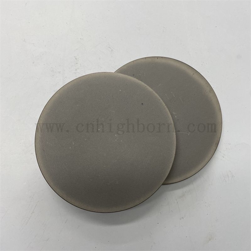 Customisierte hohe Härte sic Disc Silicon Carbid Ceramic Rundplatte