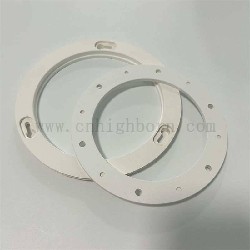 Isolator Bor Nitrid unregelmäßiger Teil tragen resistent Bn Keramik Spezialförmiger Ring