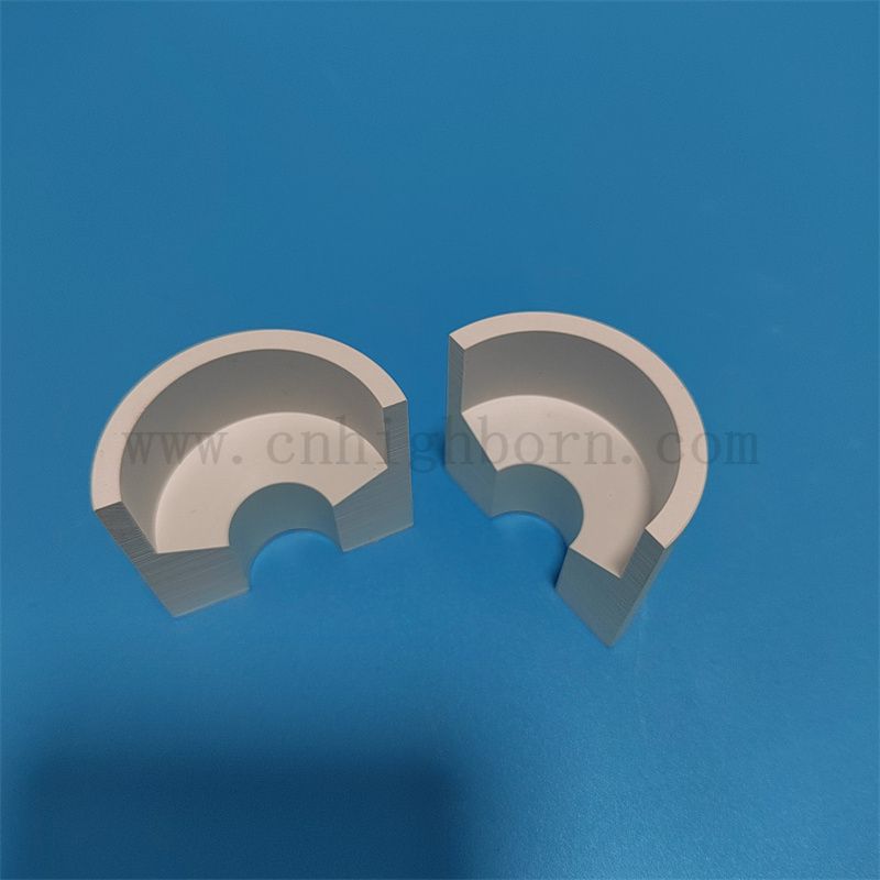 Hexagonale Bornitrid -Keramikstruktursteile 99% Bn HBN Element