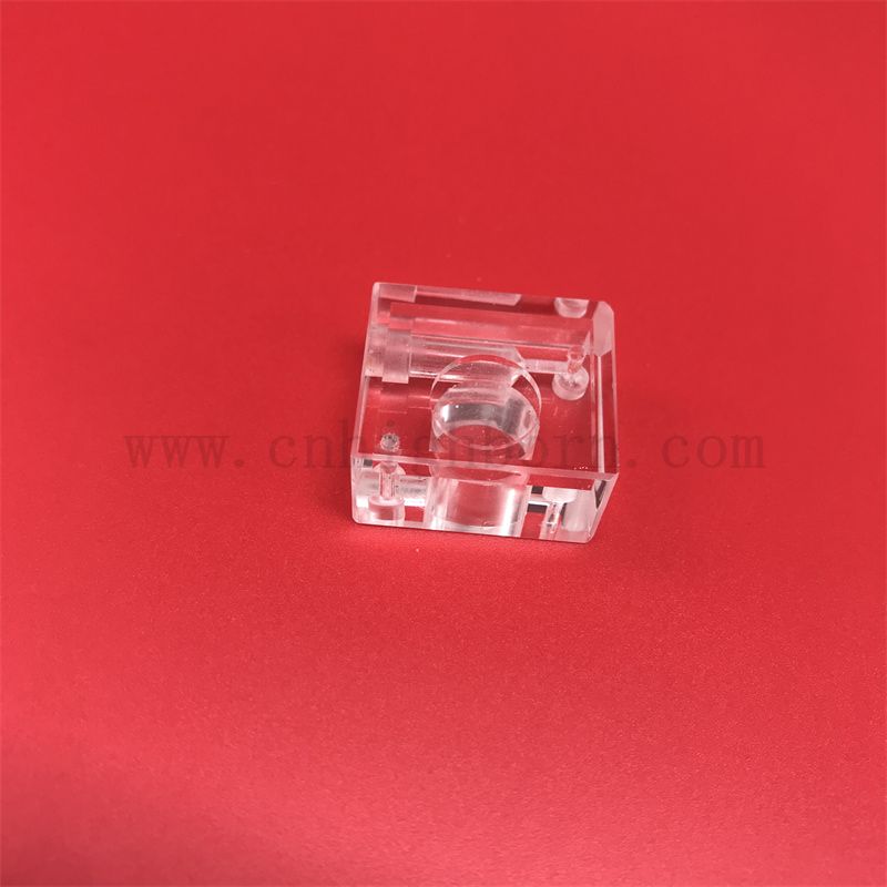 Chemische Analyse 10 mm Lichtpfad 190-2500 nm Wellenlängenbereich MICO Quarzglas Cuvette