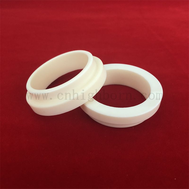 Tragenresistent 95% 99% Alumina AL2O3 Keramikring Keramikdichtung