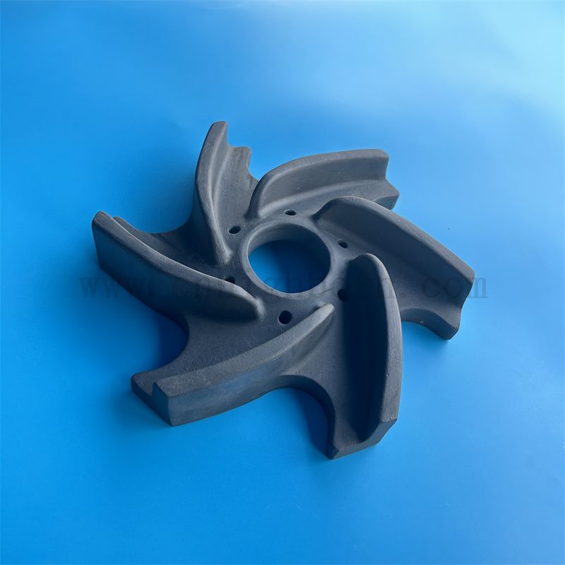 Isolator Siliziumkarbidreaktion gesinterte Teil -Verschleiß resistenten sic Keramik -unregelmäßigen Block