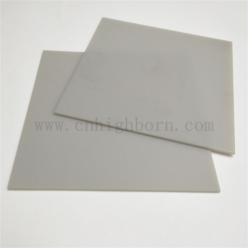 Customisierte hitzebeständige Aln -Keramikblech hoher thermischer Leitfähigkeit Aluminiumnitridplatte