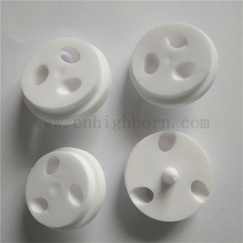 95 Alumina Keramik unregelmäßiger Teil maßgeschneiderter Isolator Hochfestige Al2o3 -Block