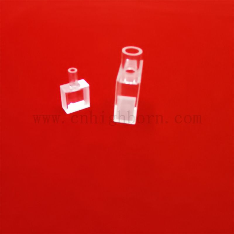 Labware -Korrosionswiderstand Mikroreaktion Clear UV Quarzglas Cuvette