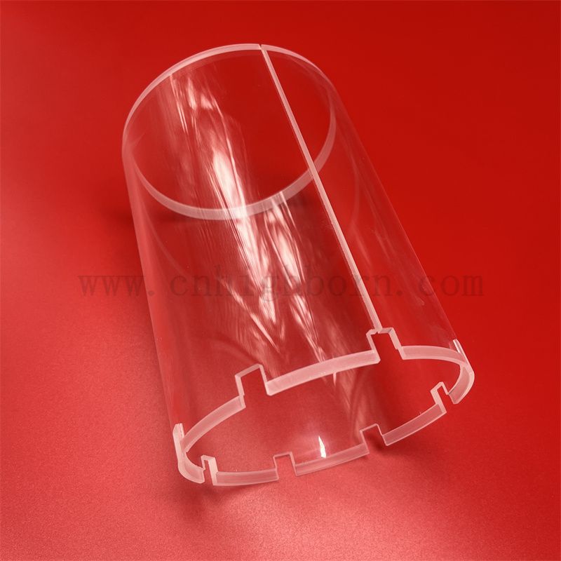 transparentes Kieselrohr