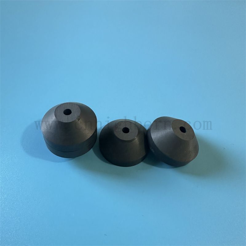 Isolator Borcarbid unregelmäßiger Sandstrahldüse angepasst B4C -Keramikbusch