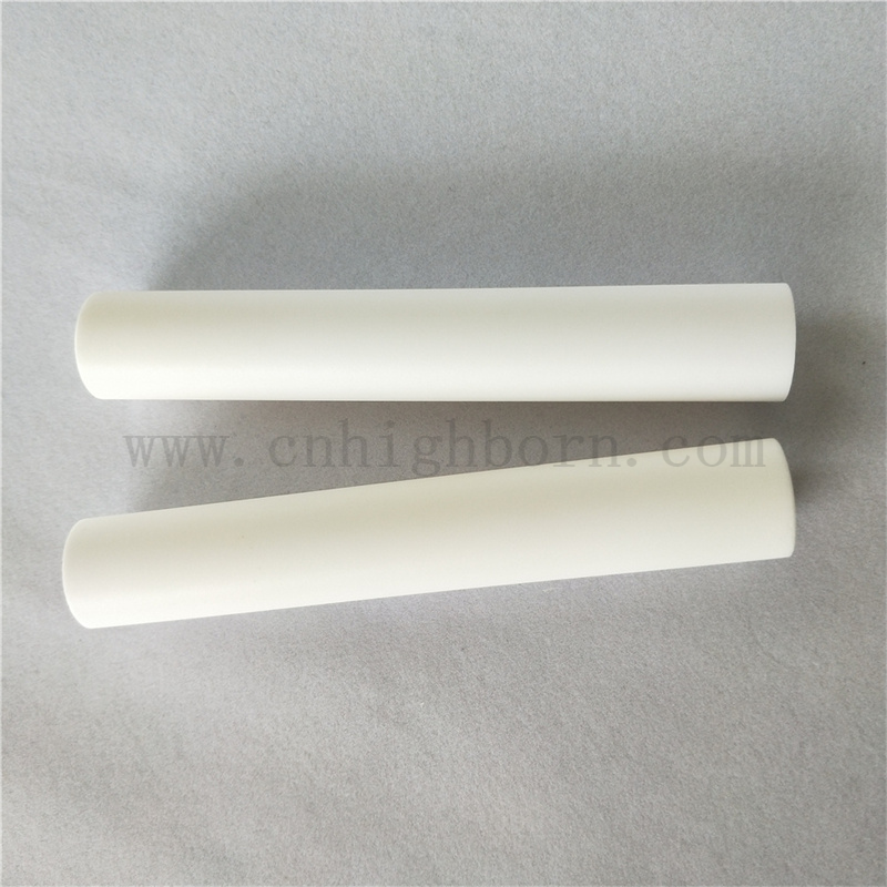 95 Alumina Halbversiegelte Röhrchen Customized Al2o3 Isolierung Keramikhülle