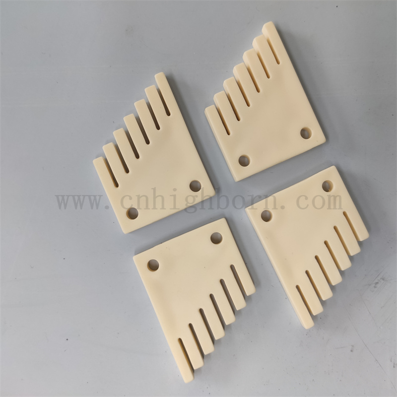  Tragenwiderstand AL2O3 Alumina Keramik Textilhakenteile für Strickmaschine