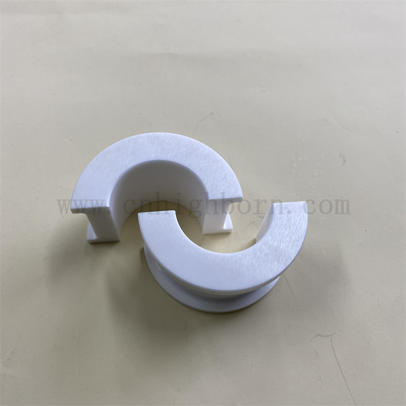  Niedrige thermische Leitfähigkeit Hälfte YSZ ZRO2 Röhrchen Zirkonia Keramikbusch 