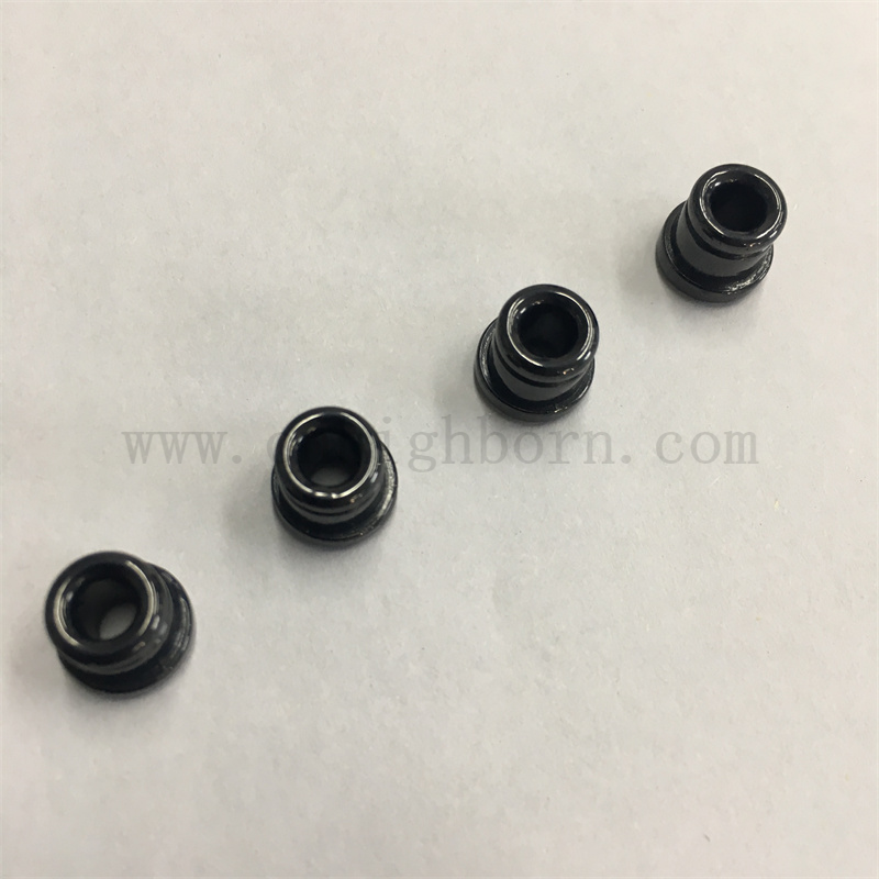 Wear Resistenz schwarzer Titanoxid Keramik Öten Textilkeramik Drahtgarnführer