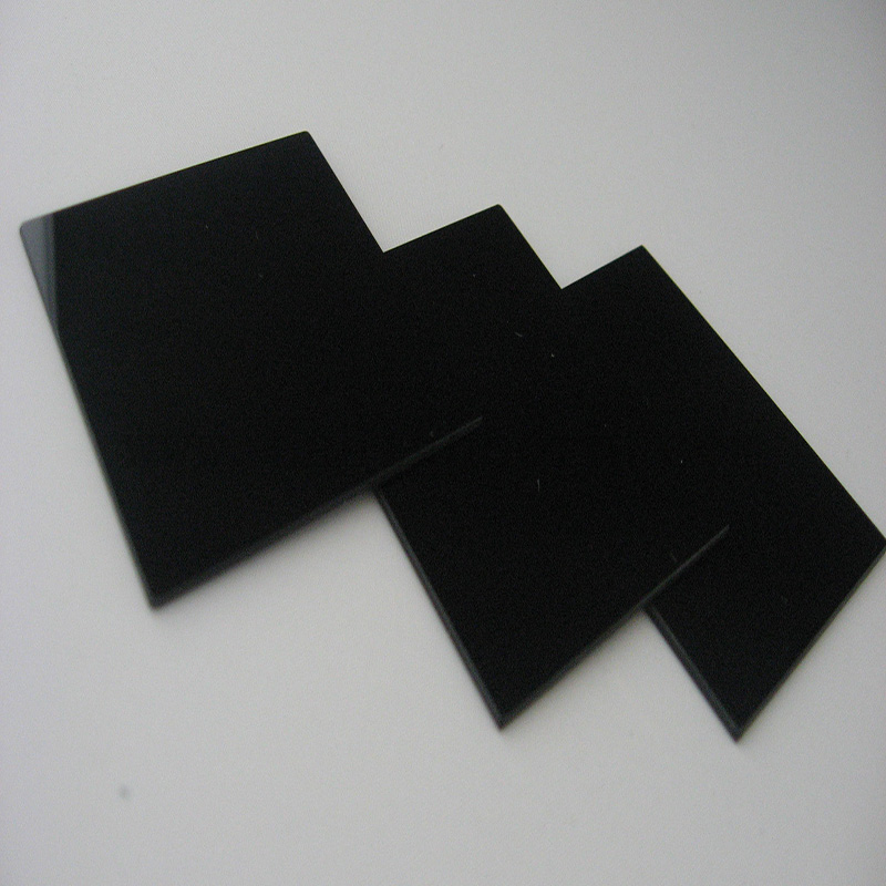 Optisches Instrument HWB -Infrarotfilter Schwarzes Glas Langpass 800 nm 