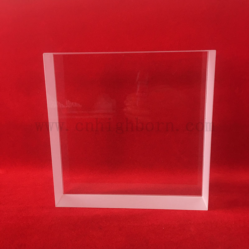 JGS2 Clear Transparent Quartz Fusionsfuste optische Glasplatten