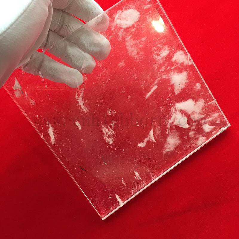 Großer Temperaturwiderstand verschmolzene Kieselsäure -Backwaren -Grill -Quarzplatte