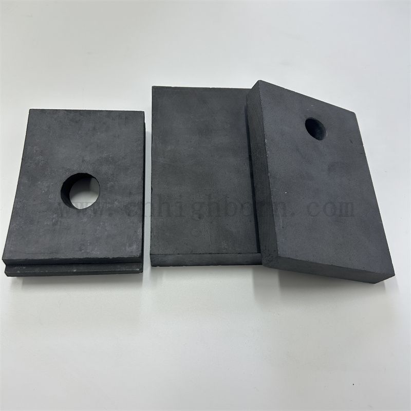 Isolator Schwarzes Siliziumkohlenhydratvolk mit Lochverschleißfest sic Keramikblatt