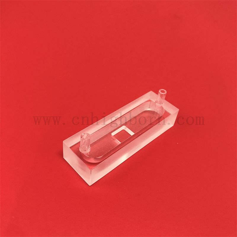 Laborforschung hohe Präzision optische Quarzglasklugette