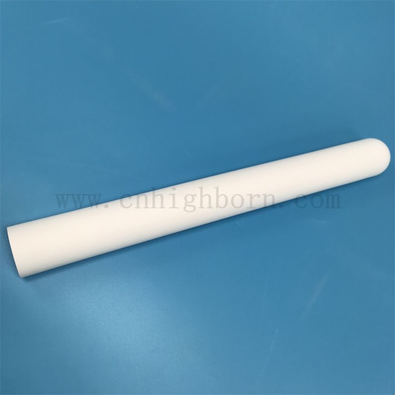 0,35um Apertur Medizinische Feststoff-Gas-Trennung mikroporöse Keramikrohr poröse Filterrohr