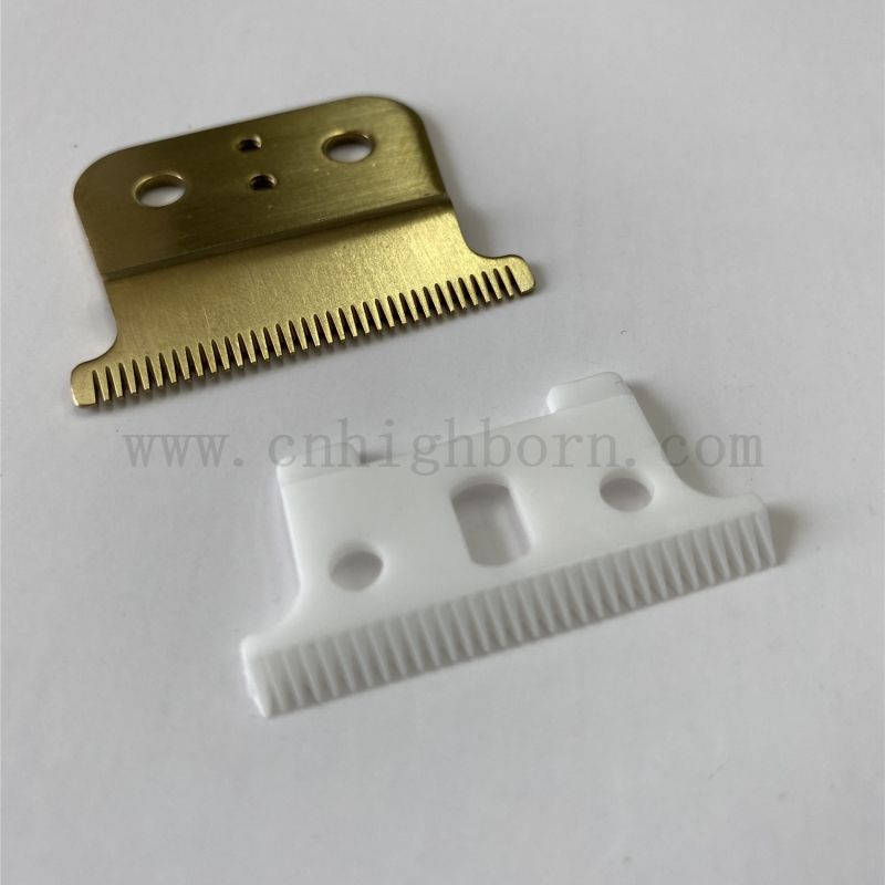 Hochübergreifendes Zirkonia Keramik Haar Clipper Blade Set mit Metallfleckenklinge