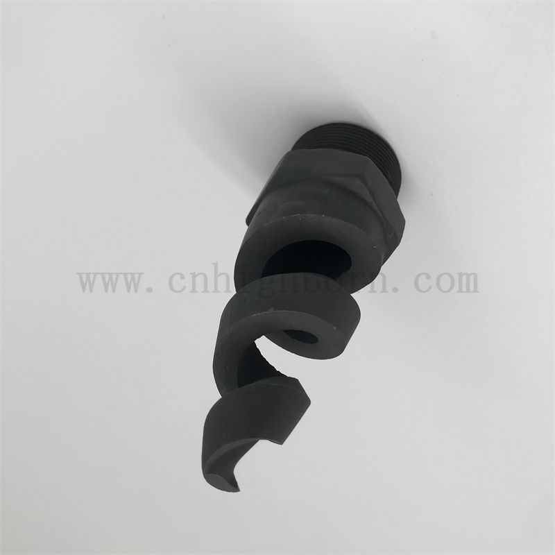 Isolator Siliziumkarbid -Entschwefelendüse hohe Härte sic Keramik unregelmäßiger Teil