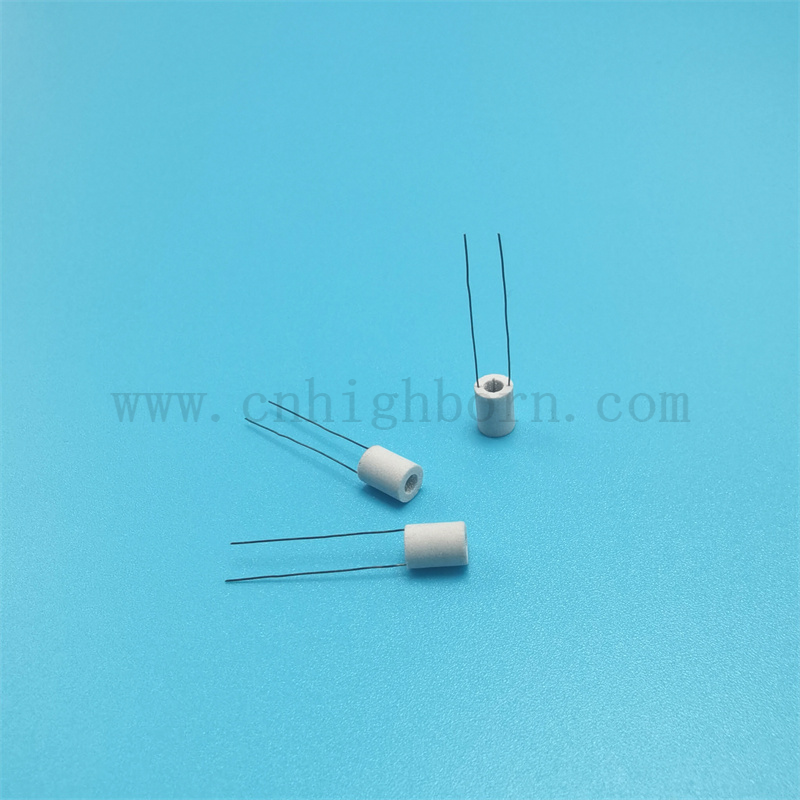 Customisierte umweltfreundliche weiße poröse Keramik-Zigarettenheizungskern mit Blei.