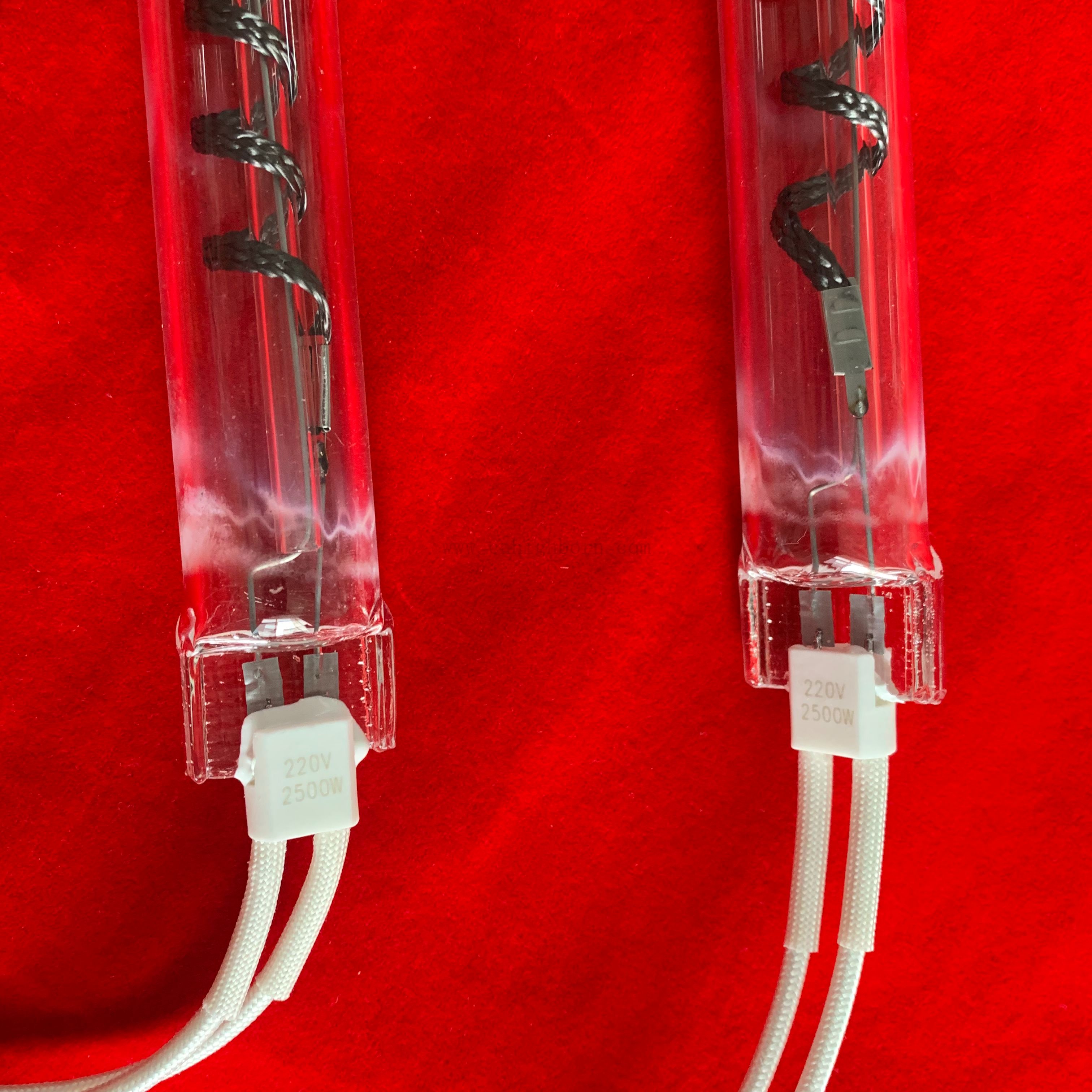 Fabrikversorgung Hochtemperaturheizungsquarzglasröhre mit Heizstreifen