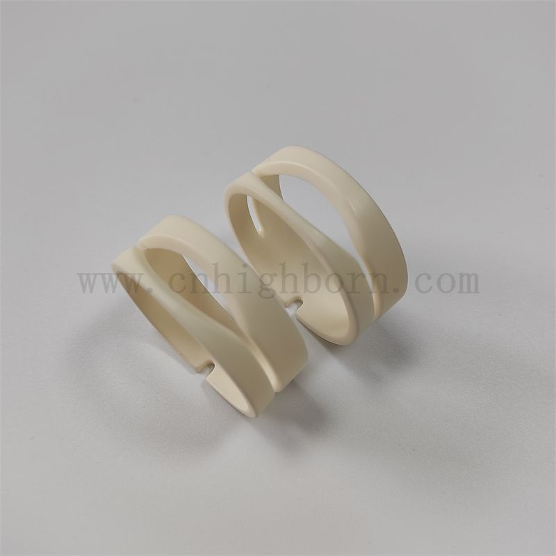 Tragenwiderstand Textilkeramikring 99% Aluminiumoxidkeramikteile