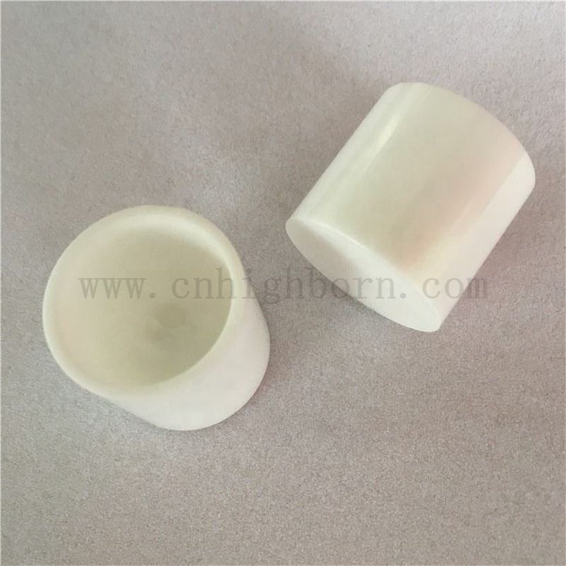Hestresistentes Zirkonia -Tiegel zum Schmelzen der thermischen Stabilität ZRO2 Keramik Crucible