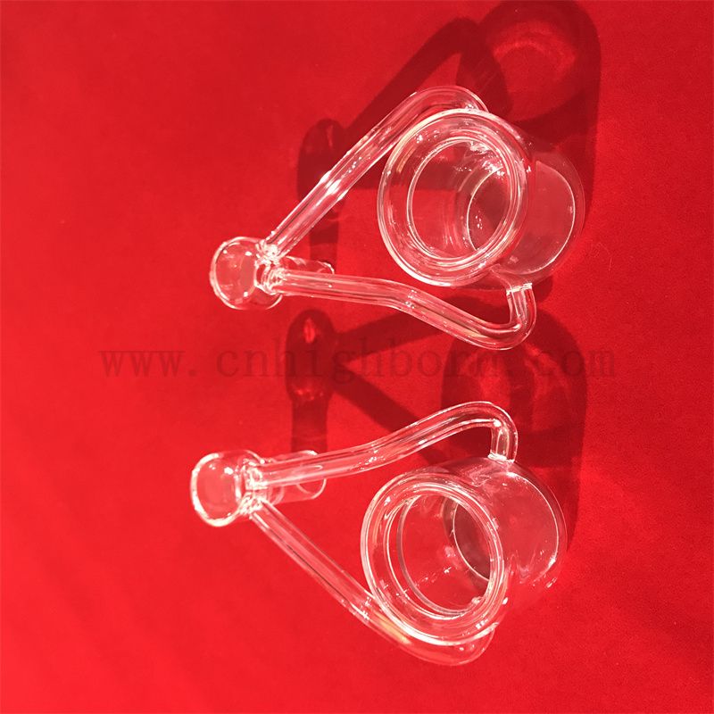 Hochwiderstand benutzerdefinierte Form polierter klarer thermischer Quarznagel 