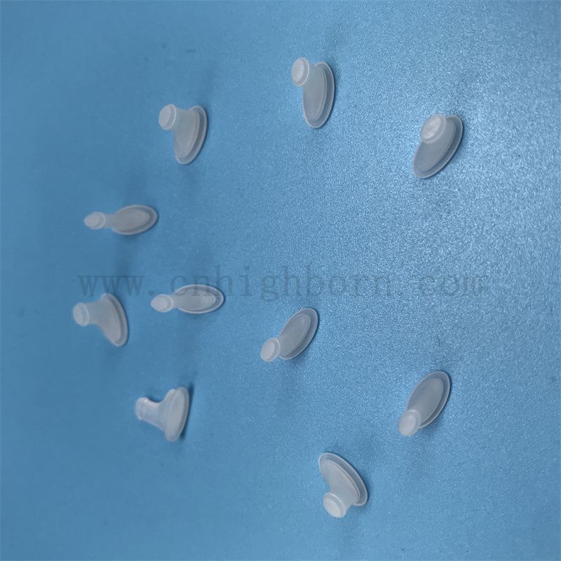Transparente Silikonkautschukstopfen Silastic Dichtstaubstaubdichte Teile 