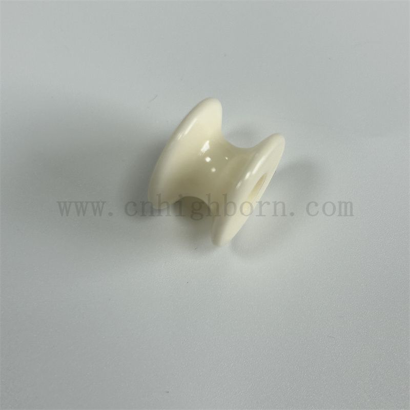 Customized hochwertiges Aluminina -Keramik -einzelner Kragen Eetelett Textilgarnführer Stück