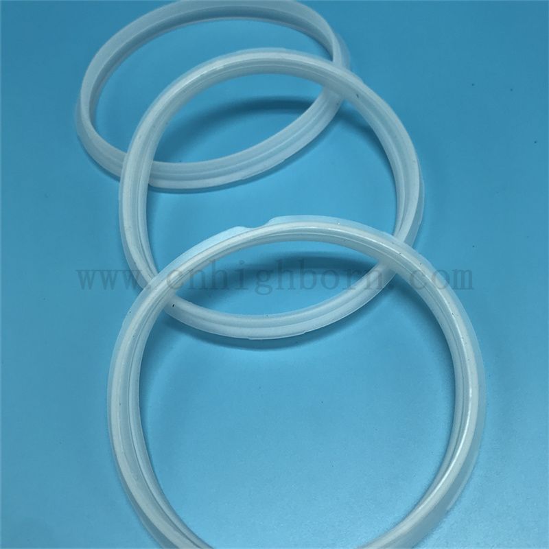 Transparent angepasste hochpräzise Silikon O Ring Dichtungen Gummidichtung Dichtungsringe