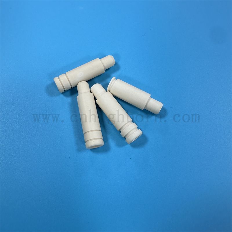 Elektrische Isolierpräzision 99% Aluminiumoxidkeramik -Stab Al2o3 Teile
