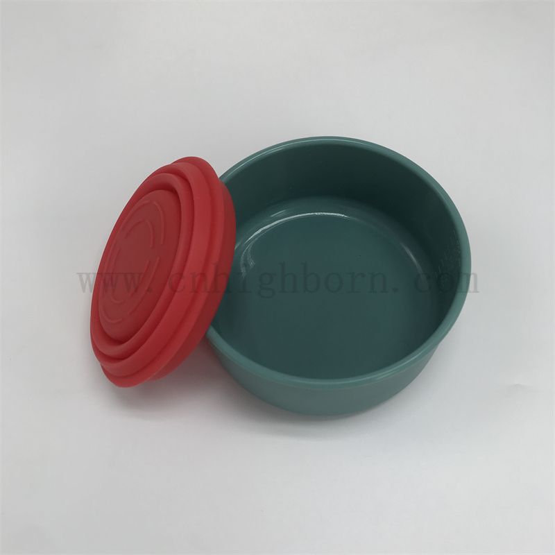 Großhandel kundenspezifische tragbare klappbare Klappstadier -Silikon -Gummi -Hundeschalen Reiseschale im Freien