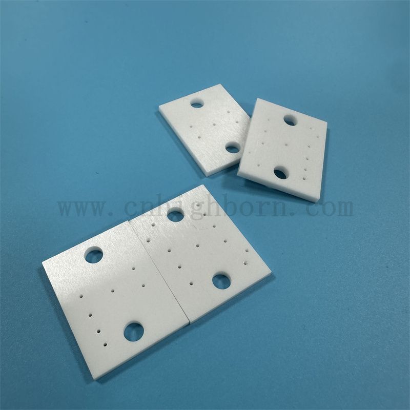 Isolator Zirkonia unregelmäßige Platine hohe Härteflächenpolier -Zro2 -Keramikplatte