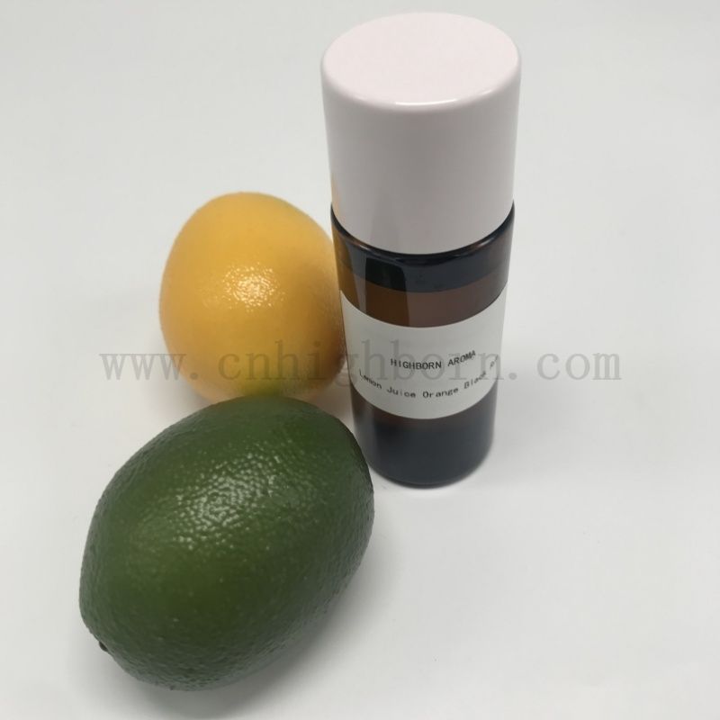 Zitronensaft orange schwarzer Kaugummi konzentriert Früchte Geschmack Duft Öl Essenz